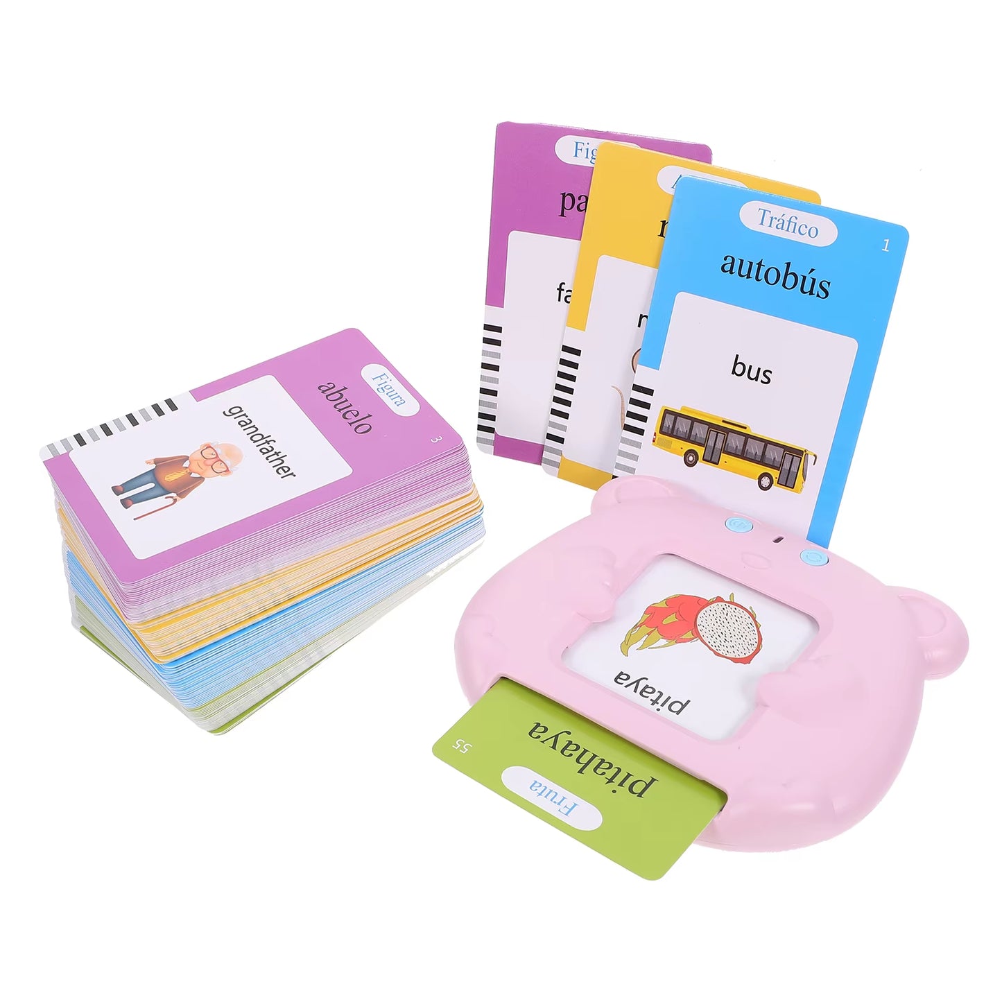 📚 Máquina Educativa Interactiva con Tarjetas de Aprendizaje - ¡Diversión y Conocimiento para tu Pequeño! 🧸✨